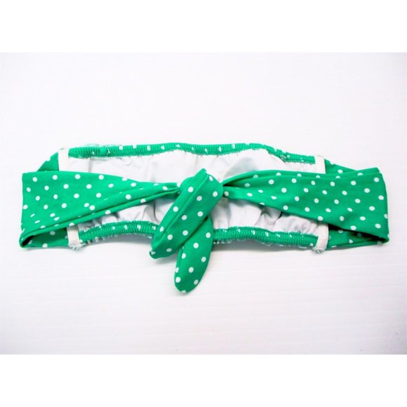 VS Kelly Green Polka Dot Bandeau Bralette Tube Top - Picture 2 of 6